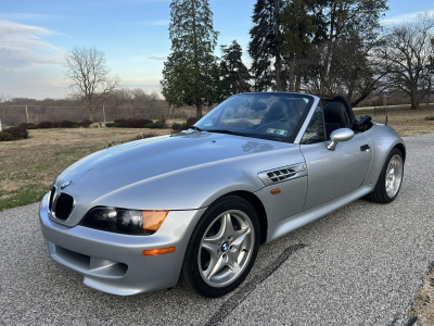 1998 BMW M Roadster in Arctic Silver Metallic over Black Nappa