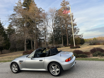 1998 BMW M Roadster in Arctic Silver Metallic over Black Nappa