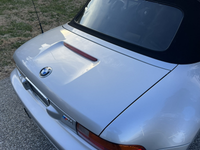1998 BMW M Roadster in Arctic Silver Metallic over Black Nappa