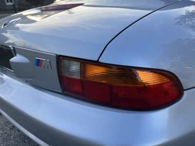 1998 BMW M Roadster in Arctic Silver Metallic over Black Nappa