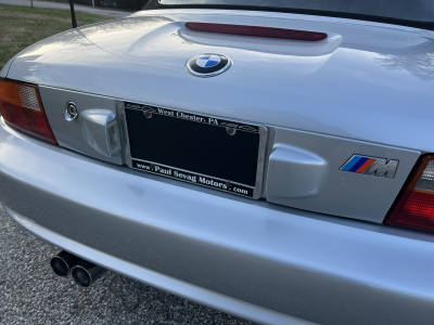 1998 BMW M Roadster in Arctic Silver Metallic over Black Nappa