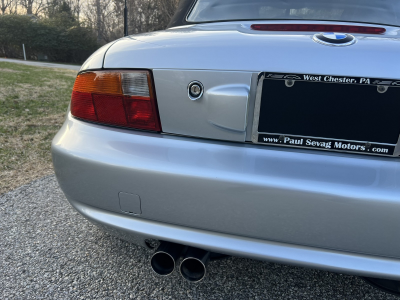 1998 BMW M Roadster in Arctic Silver Metallic over Black Nappa