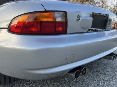 1998 BMW M Roadster in Arctic Silver Metallic over Black Nappa