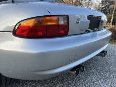 1998 BMW M Roadster in Arctic Silver Metallic over Black Nappa