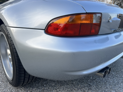 1998 BMW M Roadster in Arctic Silver Metallic over Black Nappa