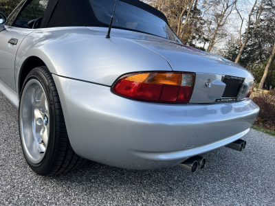 1998 BMW M Roadster in Arctic Silver Metallic over Black Nappa