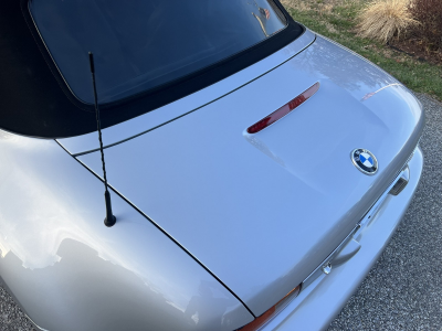1998 BMW M Roadster in Arctic Silver Metallic over Black Nappa