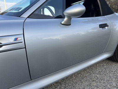 1998 BMW M Roadster in Arctic Silver Metallic over Black Nappa
