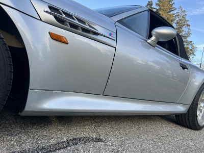 1998 BMW M Roadster in Arctic Silver Metallic over Black Nappa