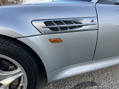 1998 BMW M Roadster in Arctic Silver Metallic over Black Nappa