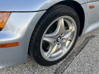 1998 BMW M Roadster in Arctic Silver Metallic over Black Nappa