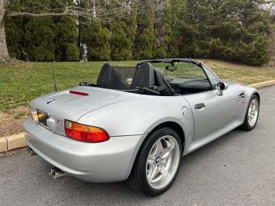 1998 BMW M Roadster in Arctic Silver Metallic over Black Nappa