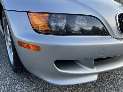 1998 BMW M Roadster in Arctic Silver Metallic over Black Nappa