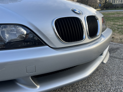 1998 BMW M Roadster in Arctic Silver Metallic over Black Nappa