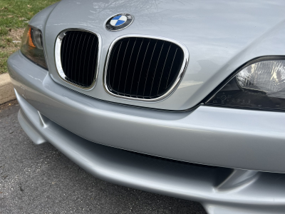 1998 BMW M Roadster in Arctic Silver Metallic over Black Nappa