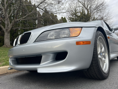 1998 BMW M Roadster in Arctic Silver Metallic over Black Nappa