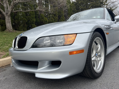 1998 BMW M Roadster in Arctic Silver Metallic over Black Nappa