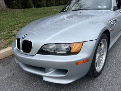 1998 BMW M Roadster in Arctic Silver Metallic over Black Nappa
