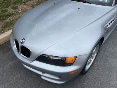 1998 BMW M Roadster in Arctic Silver Metallic over Black Nappa
