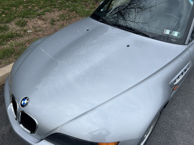 1998 BMW M Roadster in Arctic Silver Metallic over Black Nappa
