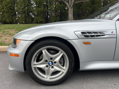 1998 BMW M Roadster in Arctic Silver Metallic over Black Nappa
