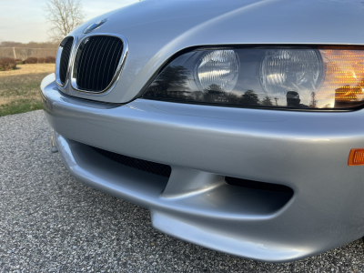 1998 BMW M Roadster in Arctic Silver Metallic over Black Nappa