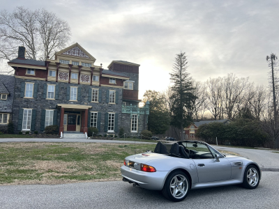 1998 BMW M Roadster in Arctic Silver Metallic over Black Nappa