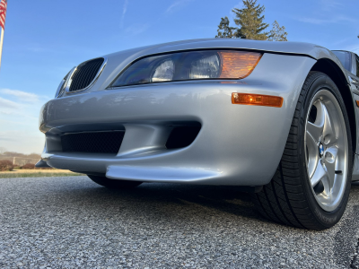 1998 BMW M Roadster in Arctic Silver Metallic over Black Nappa