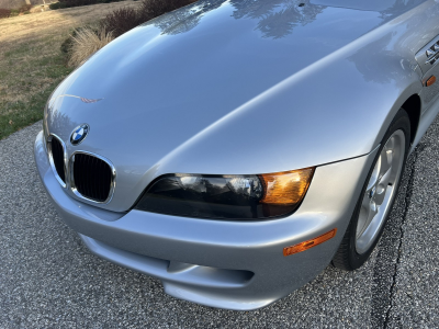 1998 BMW M Roadster in Arctic Silver Metallic over Black Nappa