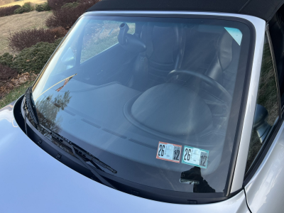 1998 BMW M Roadster in Arctic Silver Metallic over Black Nappa