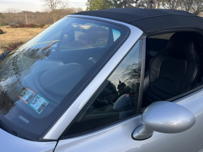 1998 BMW M Roadster in Arctic Silver Metallic over Black Nappa