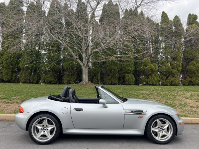 1998 BMW M Roadster in Arctic Silver Metallic over Black Nappa