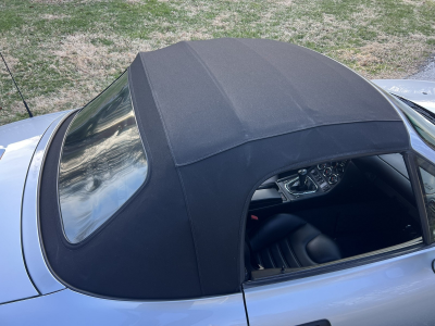 1998 BMW M Roadster in Arctic Silver Metallic over Black Nappa