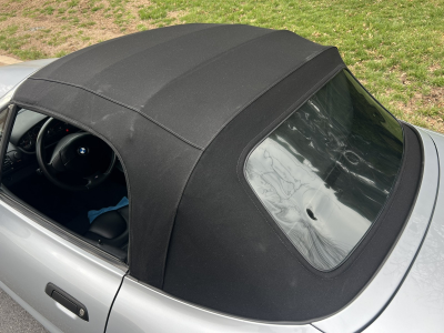 1998 BMW M Roadster in Arctic Silver Metallic over Black Nappa