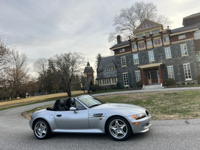 1998 BMW M Roadster in Arctic Silver Metallic over Black Nappa