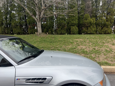 1998 BMW M Roadster in Arctic Silver Metallic over Black Nappa