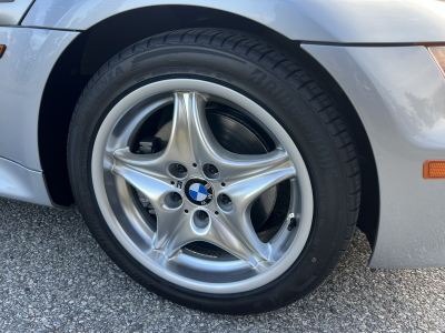 1998 BMW M Roadster in Arctic Silver Metallic over Black Nappa