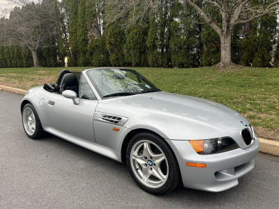 1998 BMW M Roadster in Arctic Silver Metallic over Black Nappa