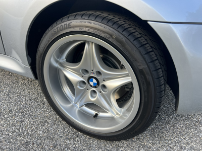1998 BMW M Roadster in Arctic Silver Metallic over Black Nappa