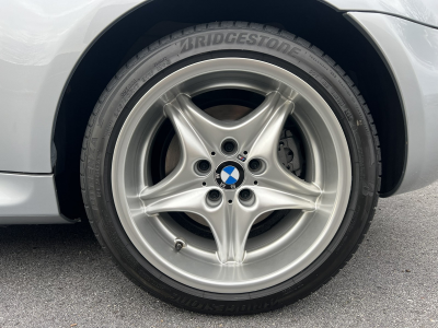 1998 BMW M Roadster in Arctic Silver Metallic over Black Nappa