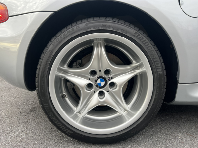 1998 BMW M Roadster in Arctic Silver Metallic over Black Nappa