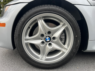1998 BMW M Roadster in Arctic Silver Metallic over Black Nappa