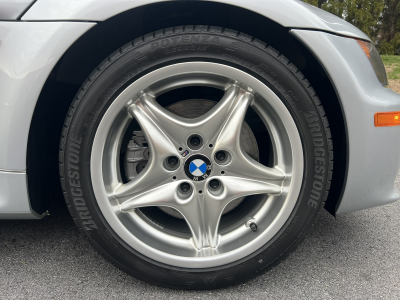 1998 BMW M Roadster in Arctic Silver Metallic over Black Nappa