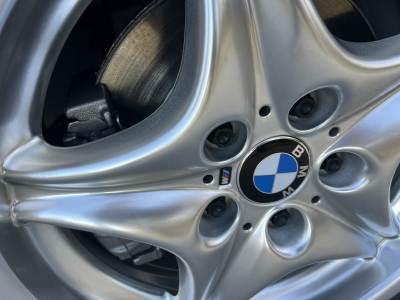 1998 BMW M Roadster in Arctic Silver Metallic over Black Nappa