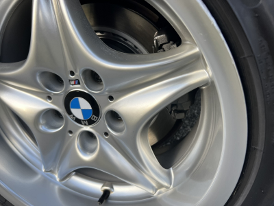 1998 BMW M Roadster in Arctic Silver Metallic over Black Nappa