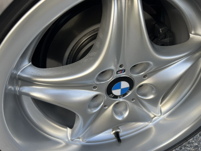 1998 BMW M Roadster in Arctic Silver Metallic over Black Nappa