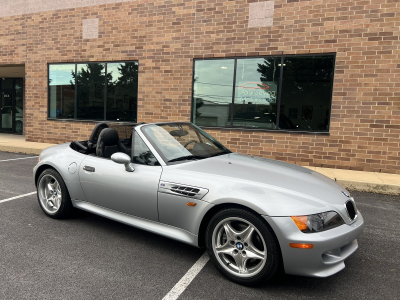 1998 BMW M Roadster in Arctic Silver Metallic over Black Nappa