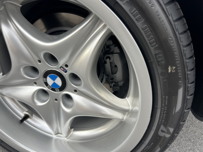 1998 BMW M Roadster in Arctic Silver Metallic over Black Nappa