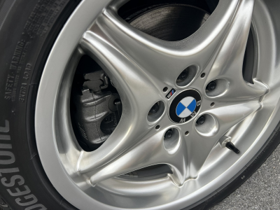 1998 BMW M Roadster in Arctic Silver Metallic over Black Nappa