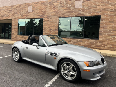 1998 BMW M Roadster in Arctic Silver Metallic over Black Nappa